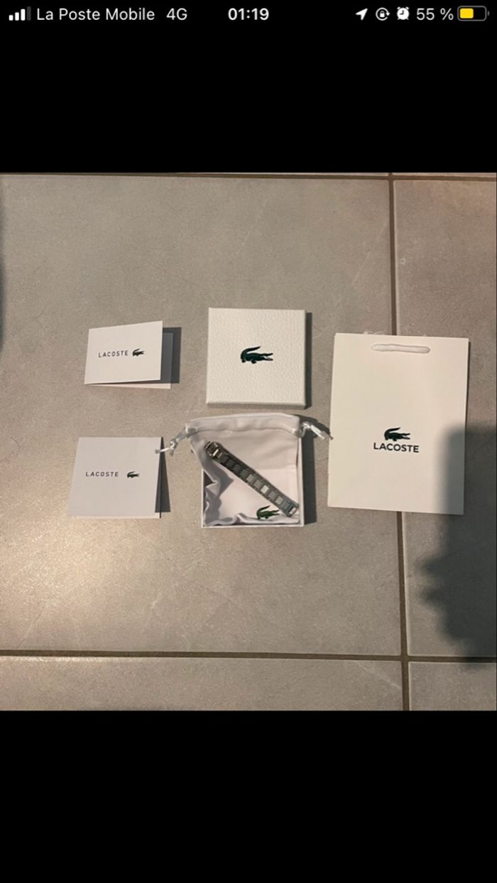 Bracelet Lacoste - photo numéro 4