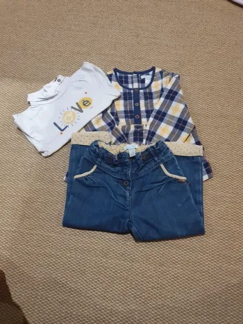 Ensemble fille 23 mois 3 pièces