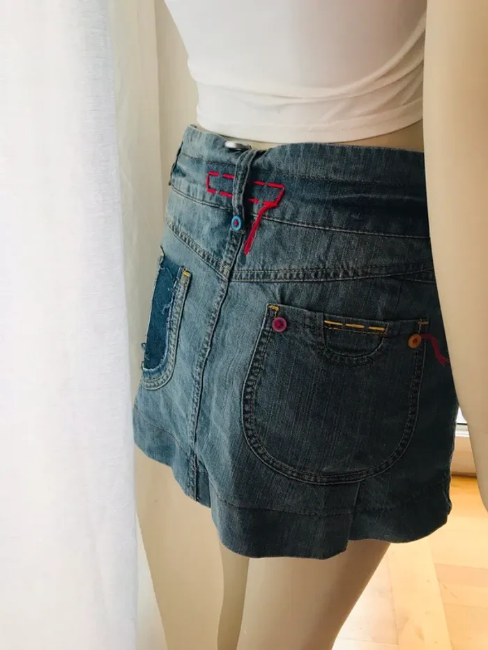 Jupe en jean Mango (vintage années 90 modèle introuvable) - photo numéro 5