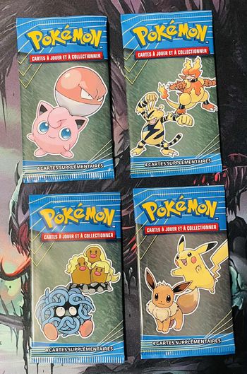 Art Set de Boosters Pokémon McDonald's 2019