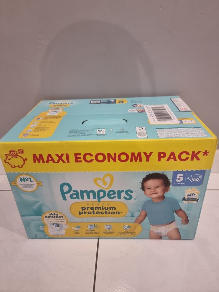 Couches taille 5 pampers