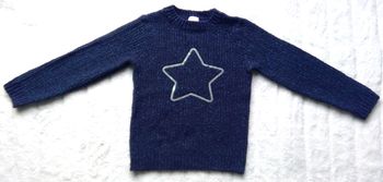 Pull bleu marine en 5 ans 