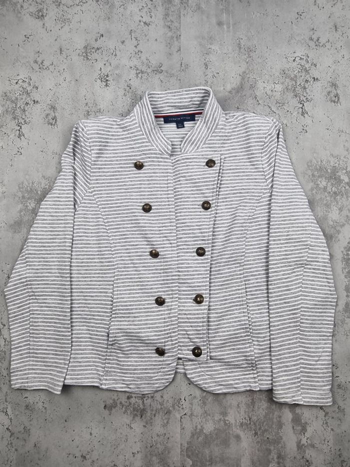 Veste officier Tommy Hilfiger rayée L Femmes - photo numéro 3