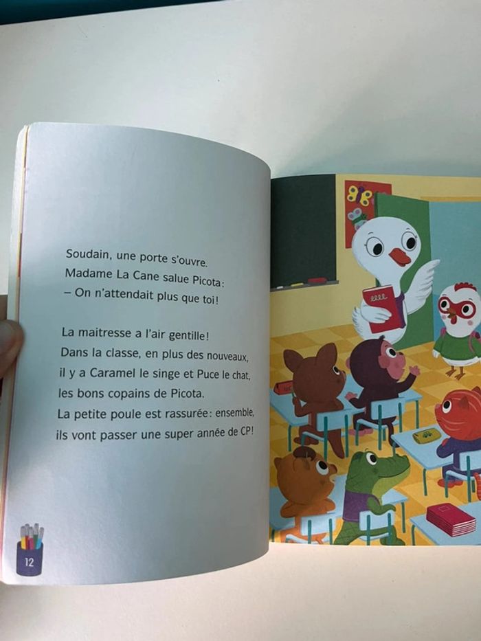 Gros livre ma rentrée avec les copains de CP - photo numéro 3