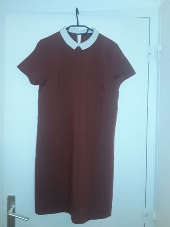 Jolie petite robe rouille