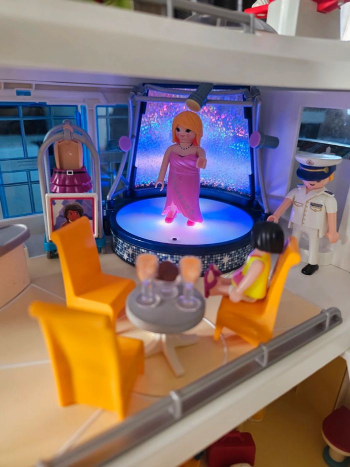 Bateau de croisiere + scène artiste playmobil - photo numéro 8