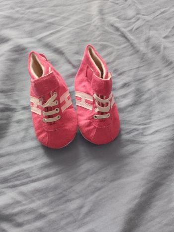 Baskets bébé pointure 17