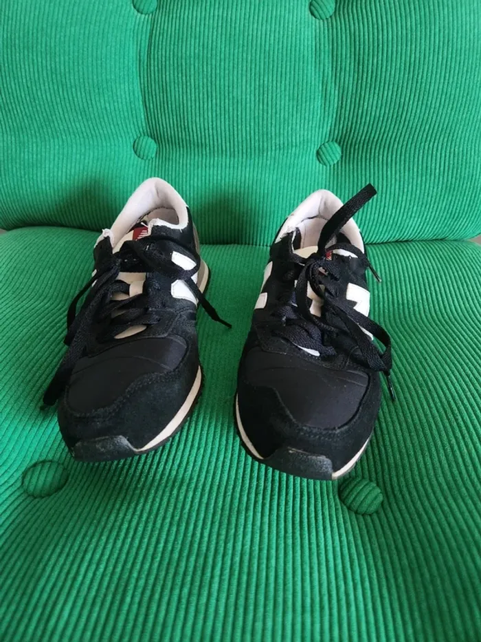 Baskets Homme New Balance Noires & Grises T.41.5 - photo numéro 2
