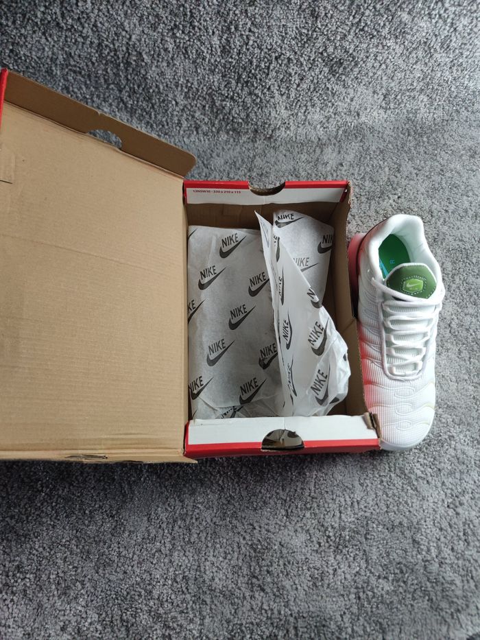 Nike Air Max Plus Light Bone Honeydew Alligator - photo numéro 8