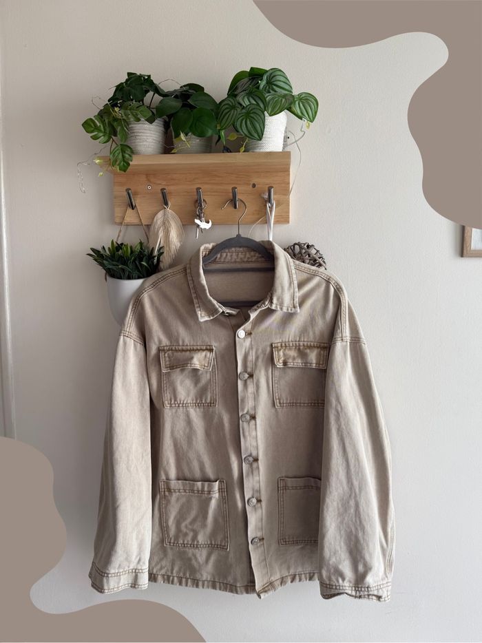 Ensemble en jean beige