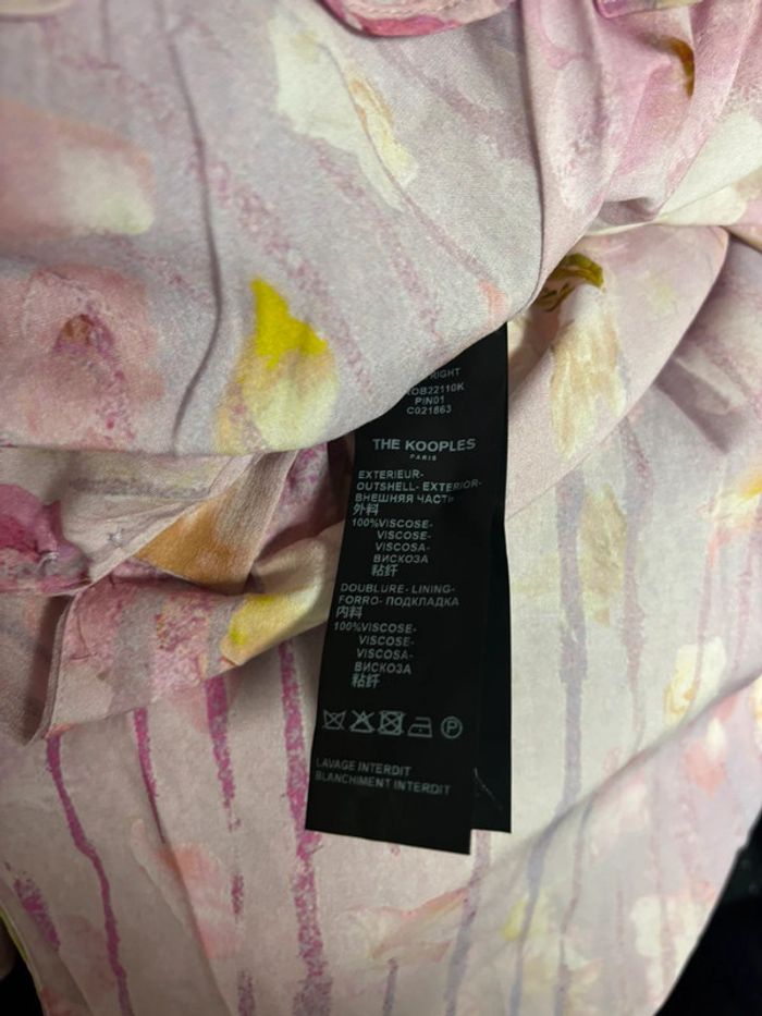 Robe The Kooples neuve - Taille 1 - Imprimé fleuri romantique - photo numéro 11