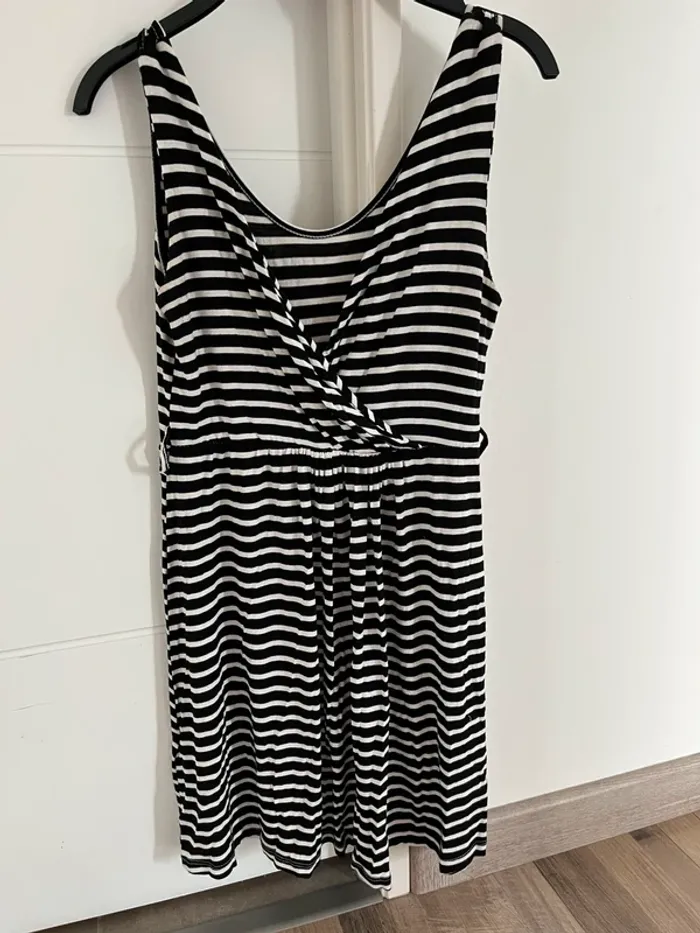 Robe rayée