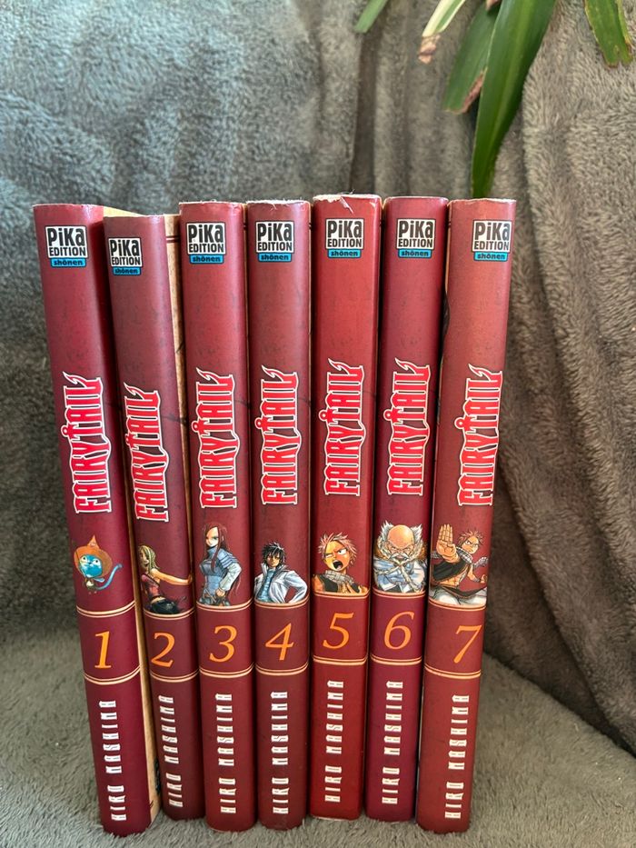 Lot livres mangas Fairy Tail - photo numéro 7