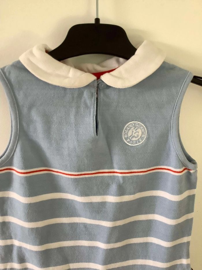 Débardeur polo / col claudine Roland Garros 4/ 5 ans - photo numéro 5