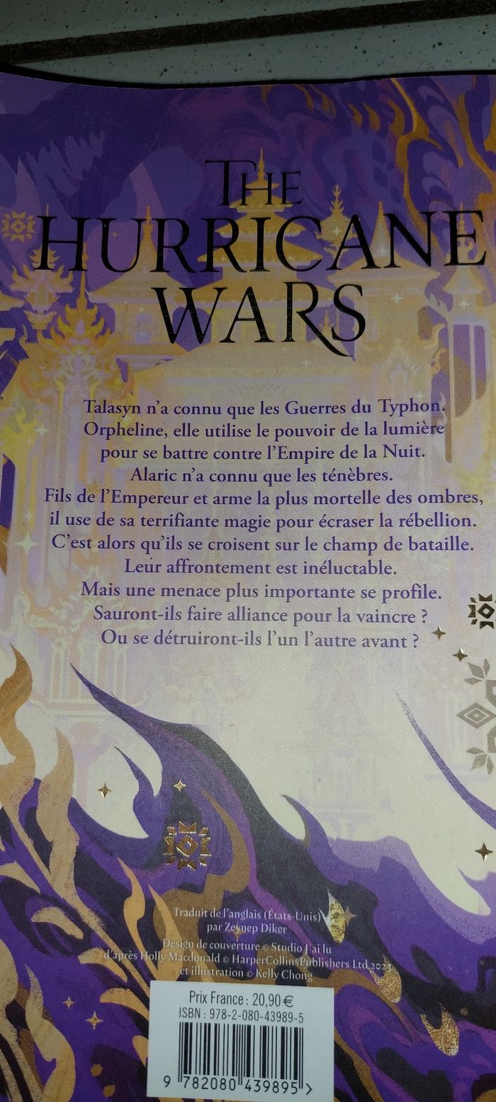 Livre The Hurricane Wars -
Édition brochée - photo numéro 3