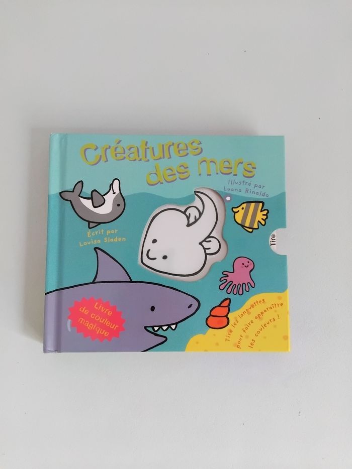Créatures des Mers  Animaux Marins - Livre Magique
