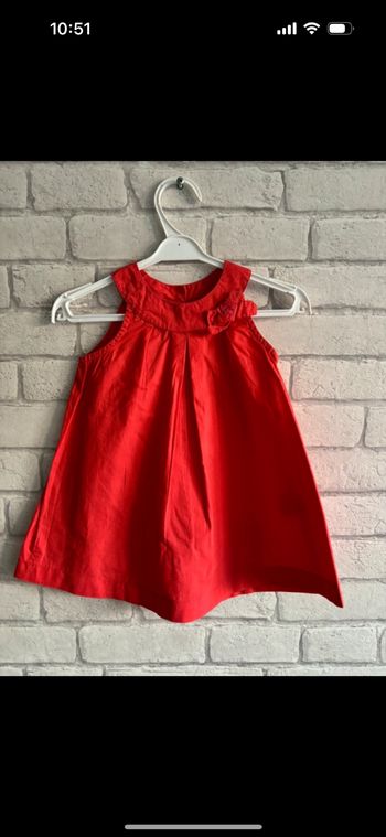 Robe grain de blé taille 12 mois