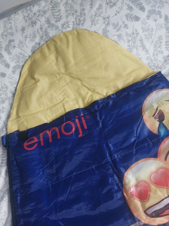 Sac de couchage Emoji + sac de rangement - photo numéro 2