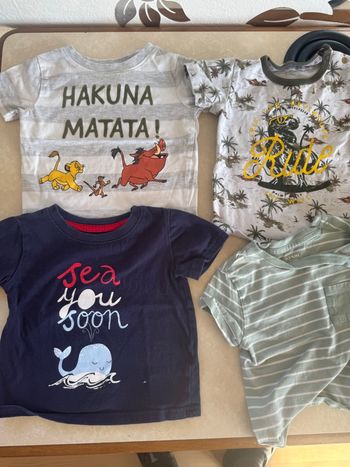 T-shirt, enfant, garçon
