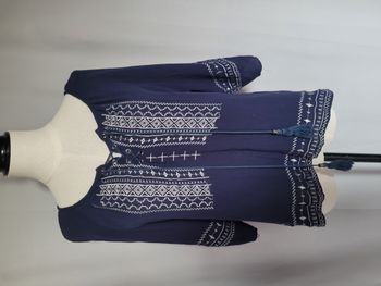 Blouse bohème 100% coton