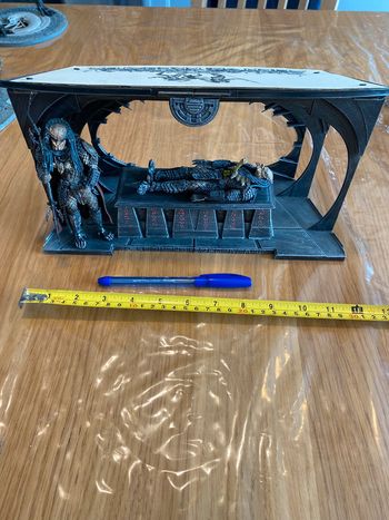 Figurine Alien Vs Predator AVP 2 - Birth of the hybrid Deluxe playset - McFarlane Toys 2005 vintage