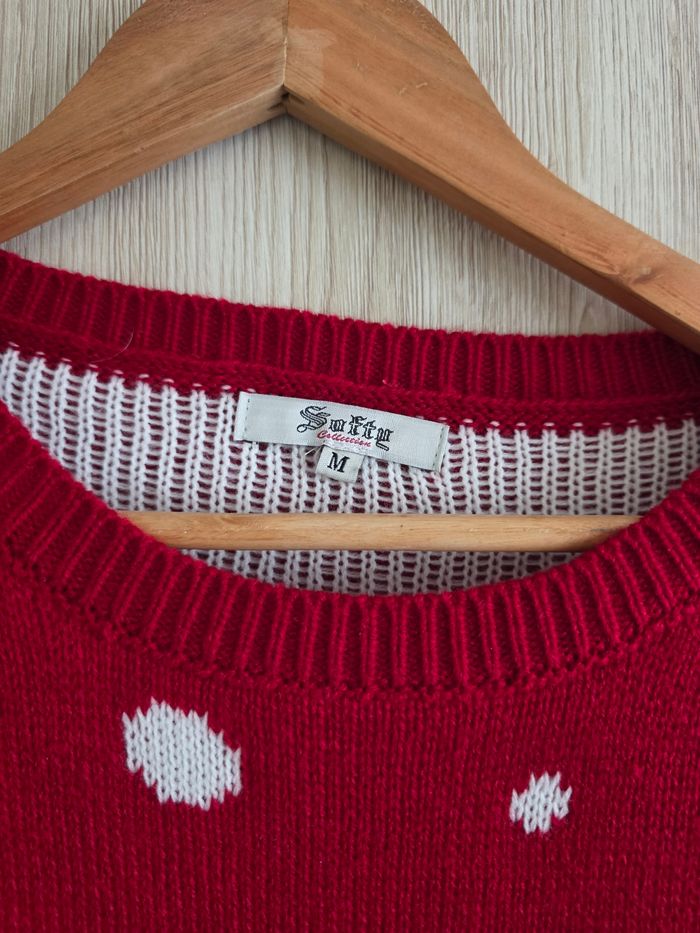 PULL NOËL FEMME NEUF TAILLE M MARQUE SMTTU COLLECTION  NEUF JAMAIS PORTER - photo numéro 3