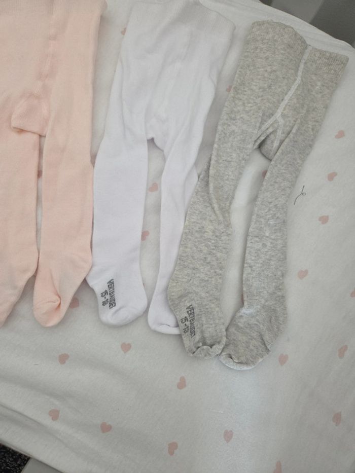 Lot collants bébé 15/18 verbaudet neuf - photo numéro 2