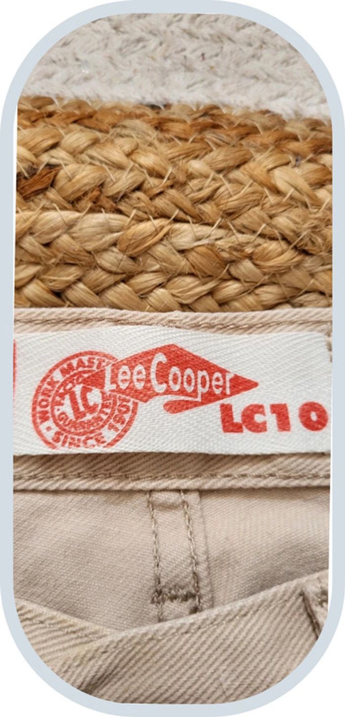 Pantalon vintage Lee Cooper - Taille 38 - Très bon état
 - Homme - Beige - photo numéro 4