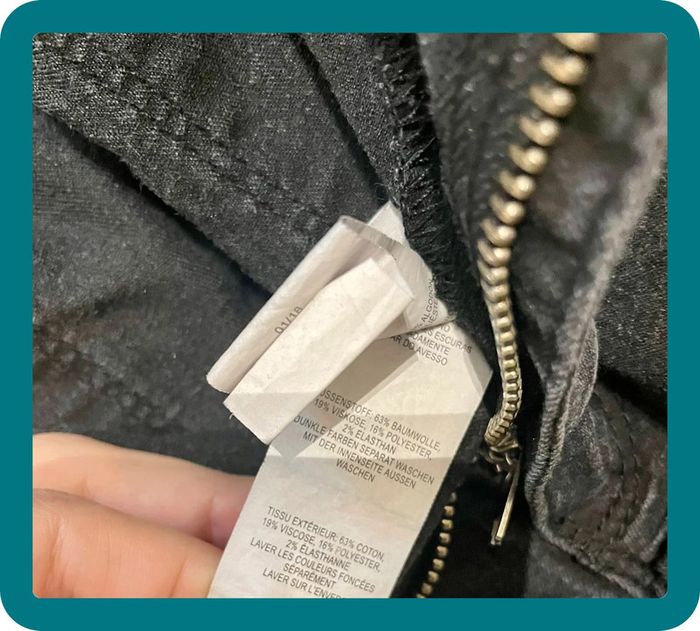 Pantalon jeans simple uni et léger - xs / 34 - photo numéro 6