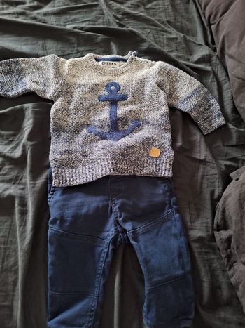 Ensemble pantalon pull