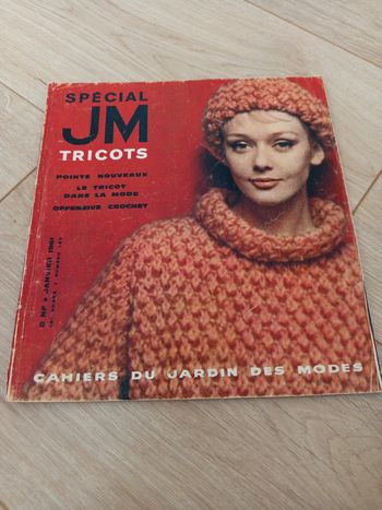 Magazine tricot spécial JM 1961 vintage