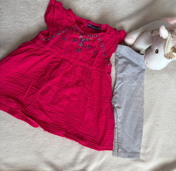 Ensemble robe legging été