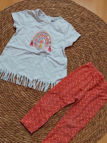 Ensemble été, legging et Tee-shirt, 23 mois
