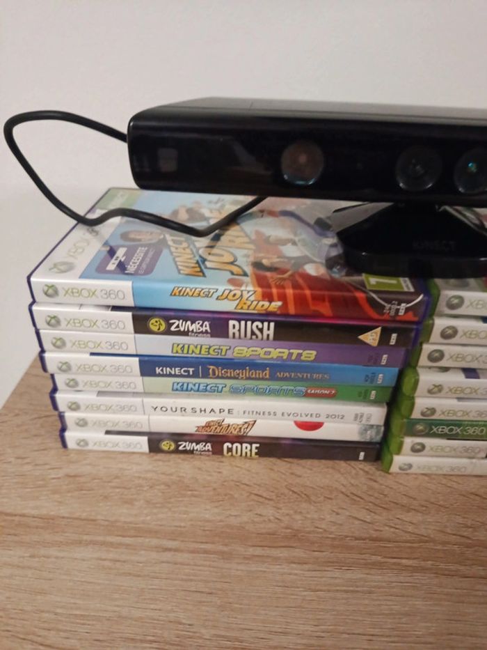 Lot kinect et 16 jeux xbox360 - photo numéro 3