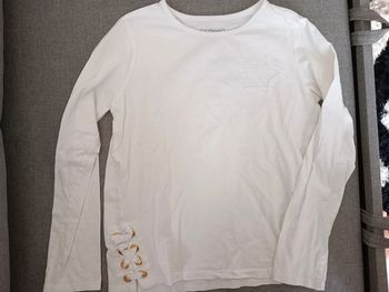 T-shirt avec lacet manches longues