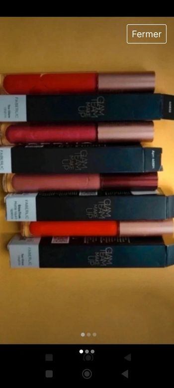 Lot de gloss