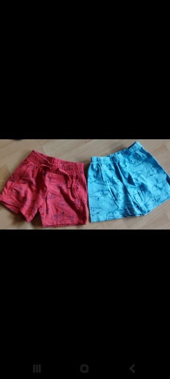 2 shorts garçon