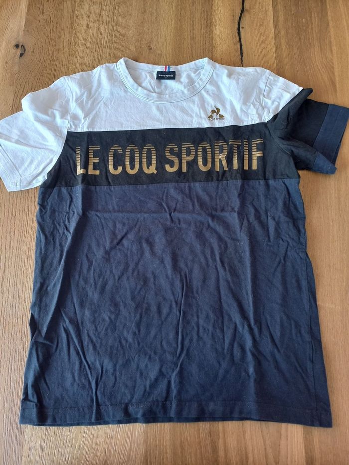 Lots de 2 tee-shirt le coq sportif - photo numéro 3