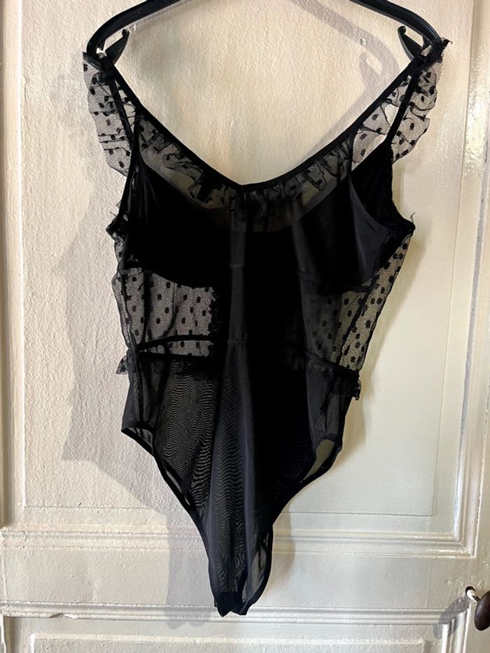 Body femme sexy tulle dentelle shein river island taille 16 - photo numéro 9
