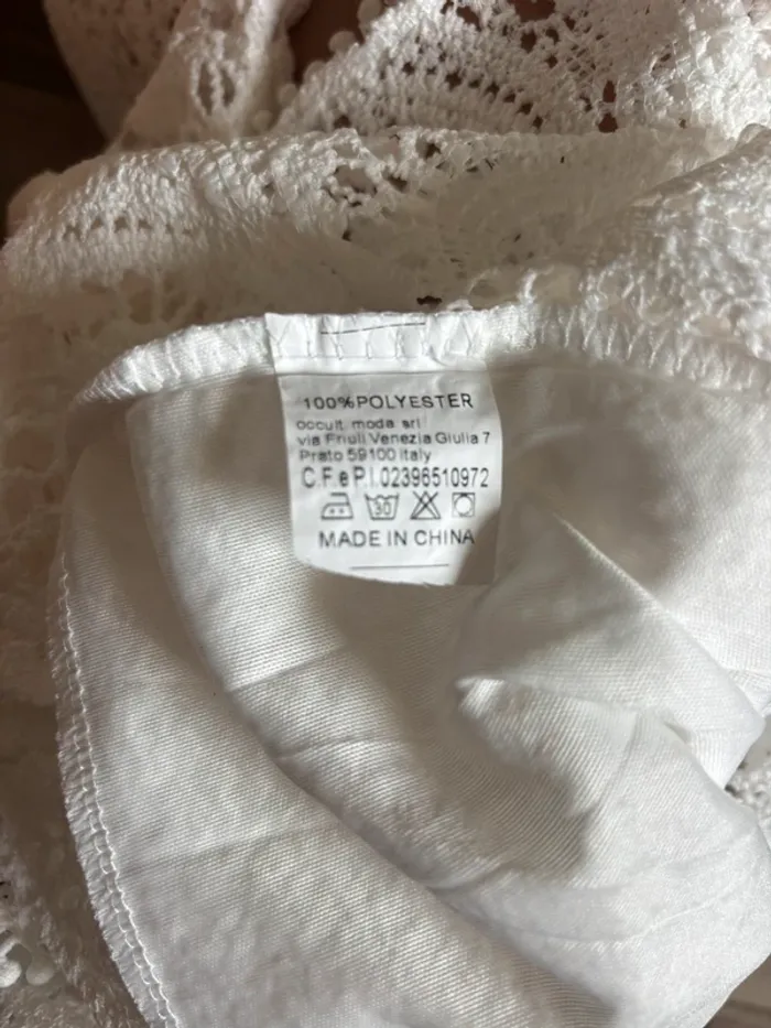 Blouse avec broderie taille S - photo numéro 11