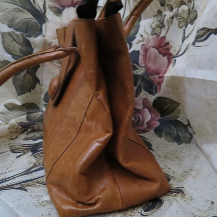 👜 Sac en cuir véritable – Vintage chic & intemporel - photo numéro 8