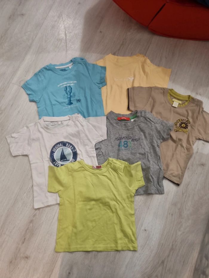 Lot 6 tee-shirts MC