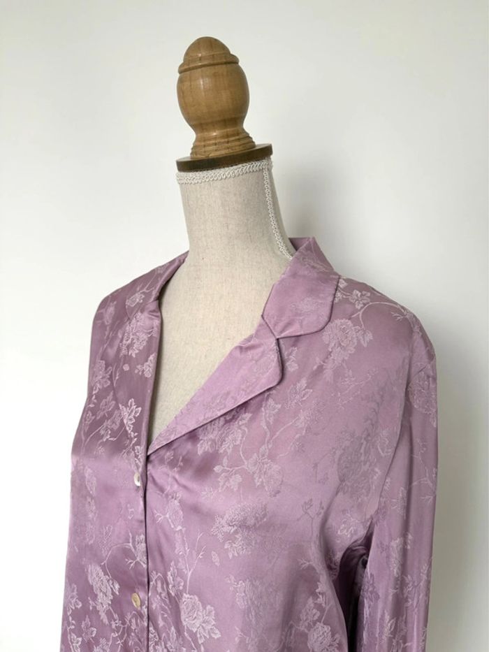 Chemise camisa Camicia Overhemd folder Blusa Camicetta haut blouse L manches longues blouse Raso - photo numéro 3