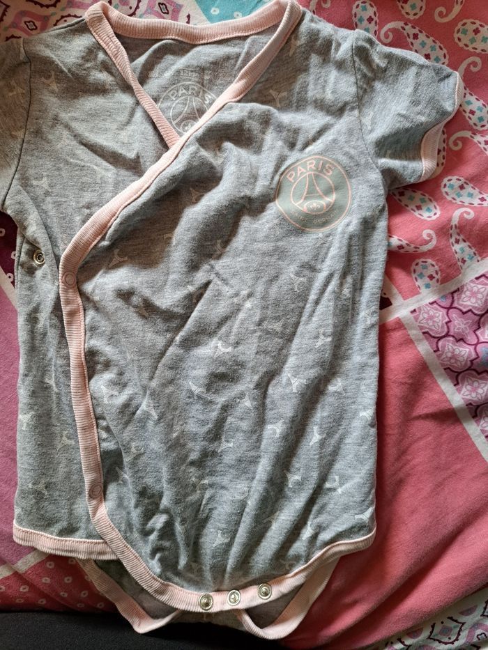 Body PSG bébé fille 12 mois