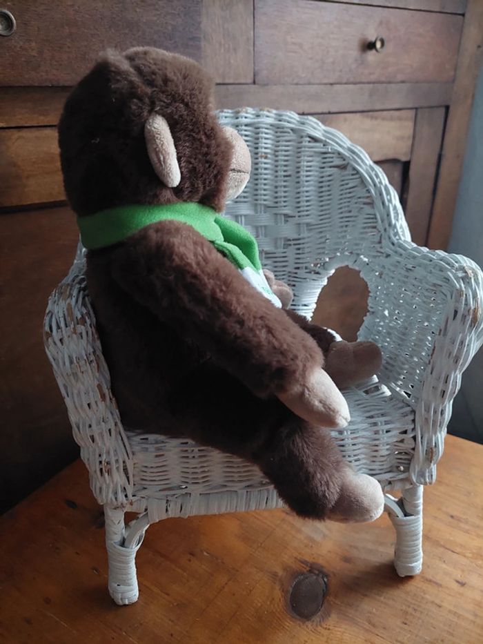 Peluche singe publicitaire Wago par Hermann teddy collection - photo numéro 2