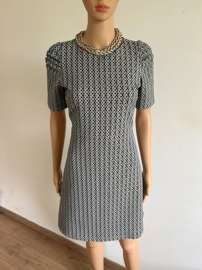 Robe imprimée à manches courtes Sinequanone taille 36 jamais portée