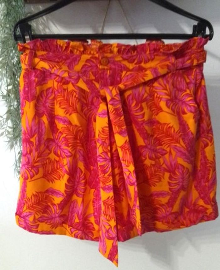 Short avec ceinture taille 38 - Mim - 100% polyester - photo numéro 2