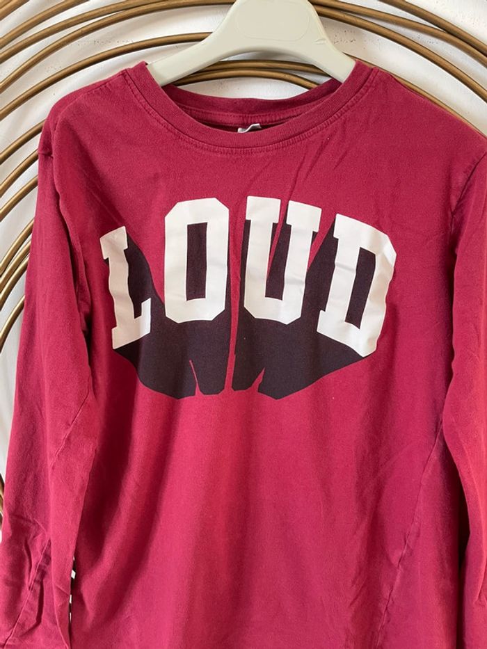 T-shirt manches longues T13/14 ans - photo numéro 3