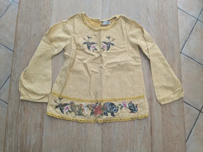 Blouse fille 5/6 ans