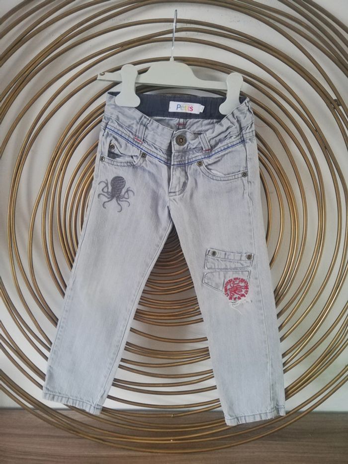 Jeans gris la compagnie des petits 4 ans